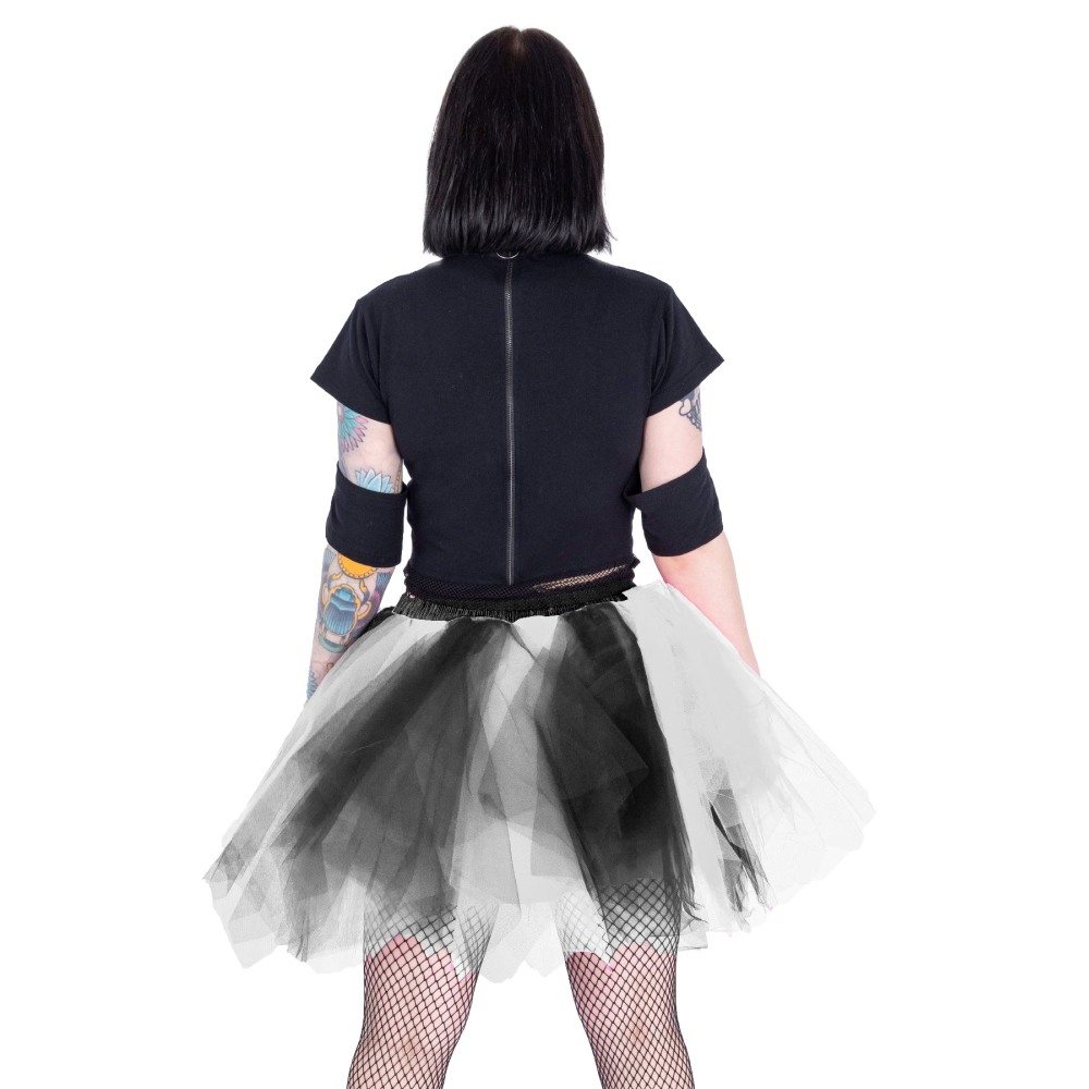 Poizen Industries - Caelia Tutu - Black/White